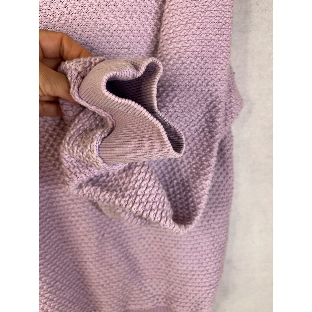 Marine Layer Birdseye Sweatshirt in Lavender M - Picture 7 of 8